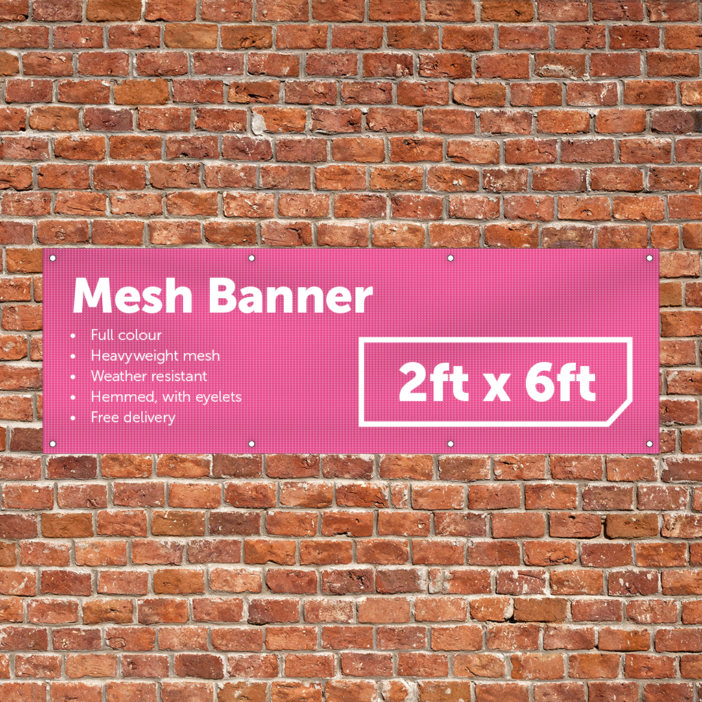Mesh Banners - UK Banner Printing