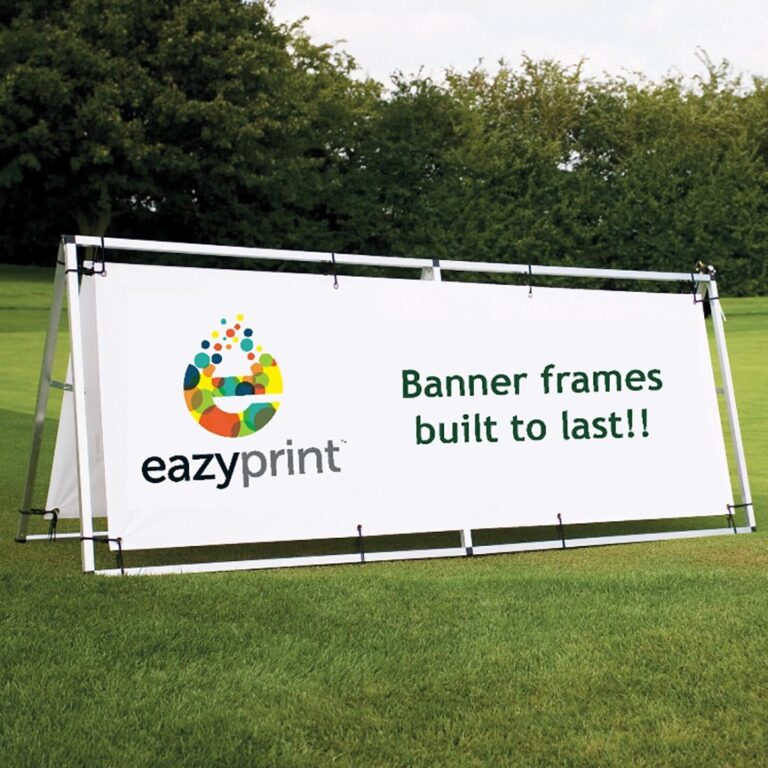 Freestanding Outdoor Banner Frames (Banner Only) - UK Banner Printing